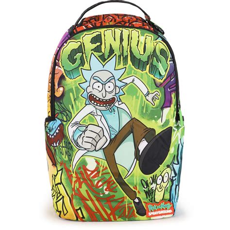 rick and morty sprayground backpack